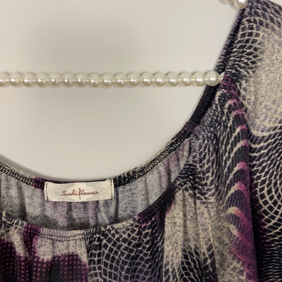 Sushi Flower Size M 96% Polyester 4%Spandex - Picture 2 of 4